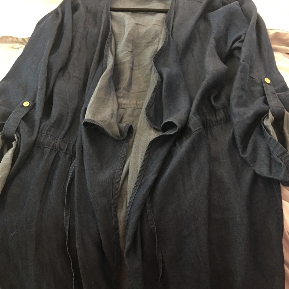 Blue Jean Duster Coat